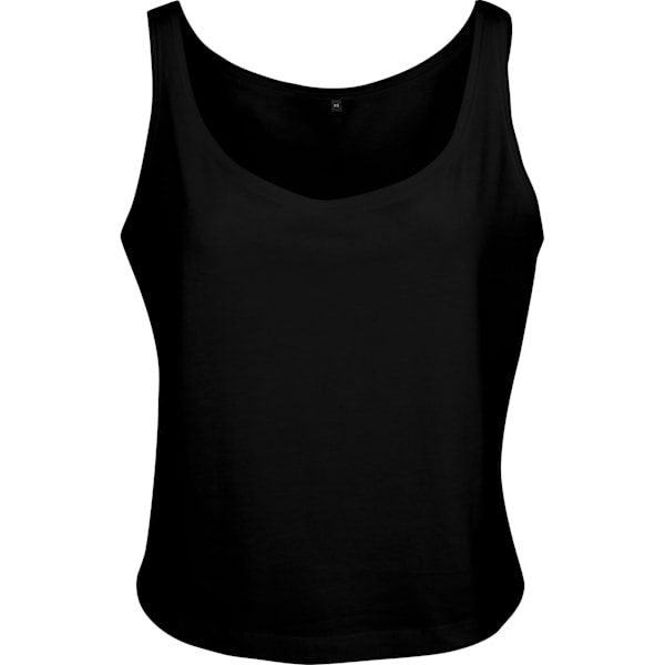 Bygg ditt varumärke Dam/Dam Oversize Sleeveless Tank Top S Black S