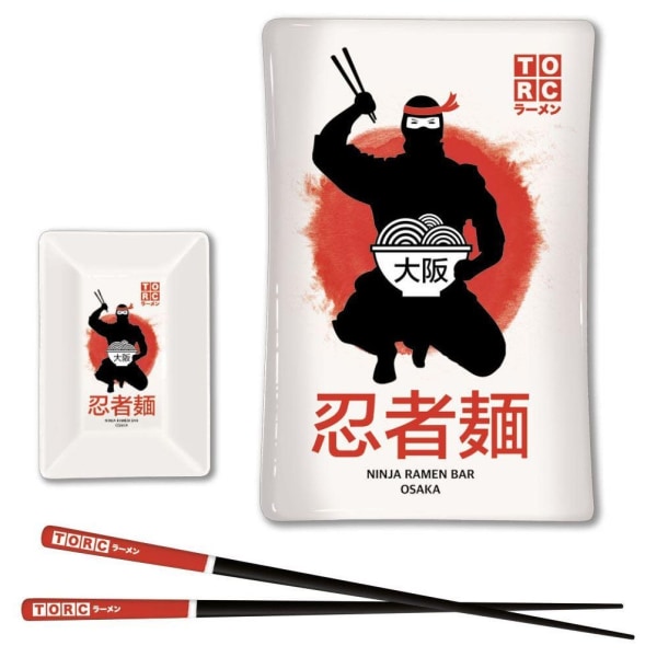 The Original Ramen Company Ninja Sushi Set One Size Vit/Röd/B White/Red/Black One Size