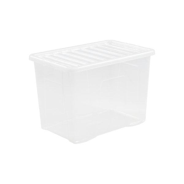 Wham Förvaringslåda 80L Genomskinlig Clear 80L