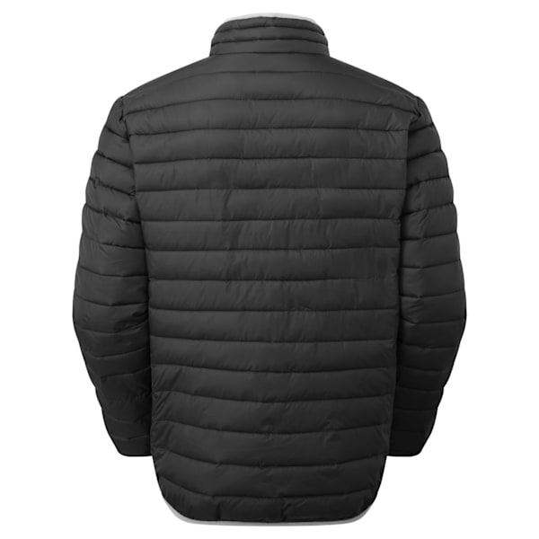 2786 Herr Traverse Vadderad Jacka M Svart/Ljusgrå Black/Light Grey M