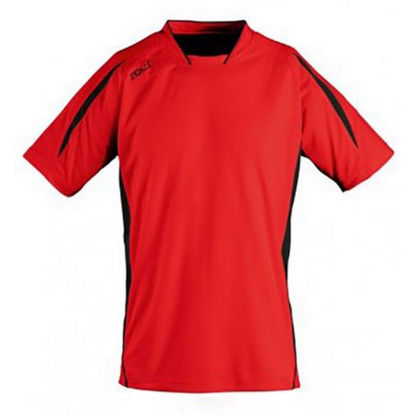 SOLS Herr Maracana 2 kortärmad fotboll T-shirt XXL Royal Bl Royal Blue/White XXL