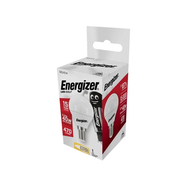 Energizer Led Opal Golf Ej dimbar Lampa SES (E14) 470 lumen 5 Multi Colour SES (E14) 470 lumen 5.9W