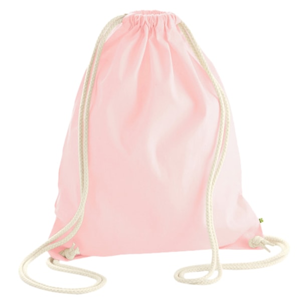 Westford Mill EarthAware Organic Gymsac One Size Pastel Rosa Pastel Pink One Size