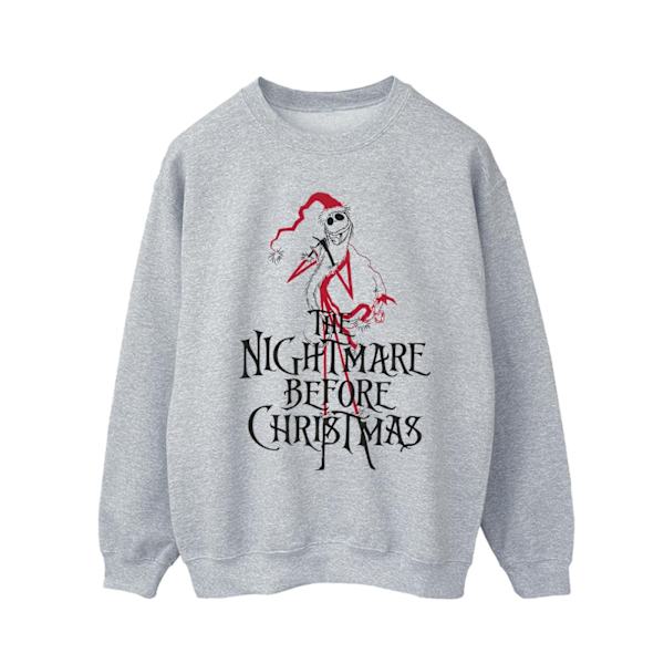 Disney Herr The Nightmare Before Christmas Santa Sweatshirt S S Sports Grey S