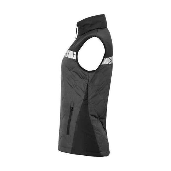 Projob Dam Progression Diamond Quilt Återvunnen Polyester Grey/Black M