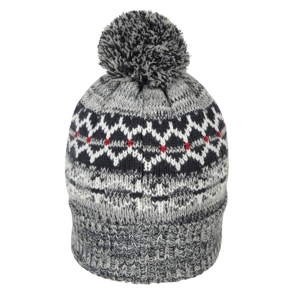 Mountain Warehouse Herr Fair Isle Thinsulate Beanie One Size Marinblå Navy One Size