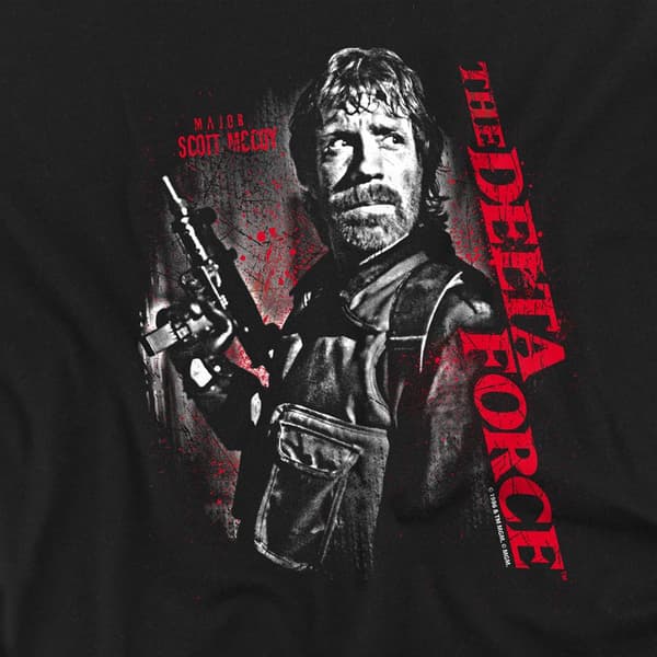 Delta Force Unisex Vuxen Black Ops T-Shirt S Svart Black S