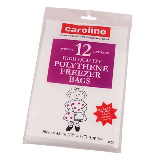 Caroline zer Bag (12-pack) One Size Vit White One Size