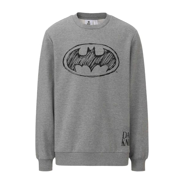 Batman Herr Tröja med Rund Hals XXL Grå Grey XXL