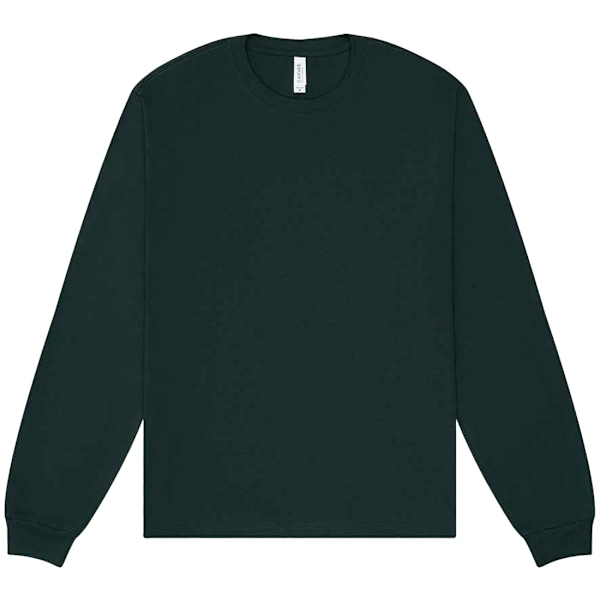 Bella + Canvas Unisex Vuxen Kraftig Långärmad T-shirt L Forest Green L