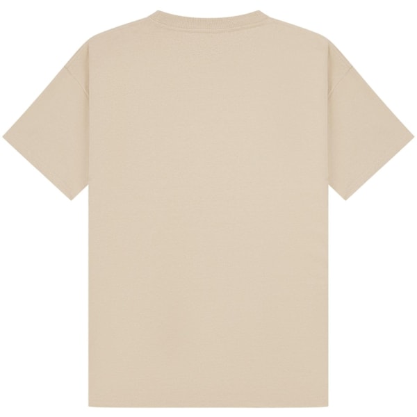 Casual Classics Unisex Vuxen Supreme Kammad Bomull Ekologisk Oversize Sand S