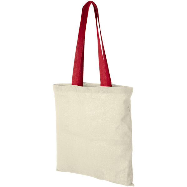 Bullet Nevada Bomullskasse (2-pack) One Size Naturlig/Röd Natural/Red One Size