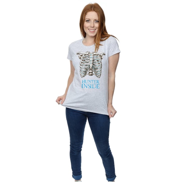 Supernatural Dam/Damer Hunter Inside Bomull T-shirt L Sport Sports Grey L