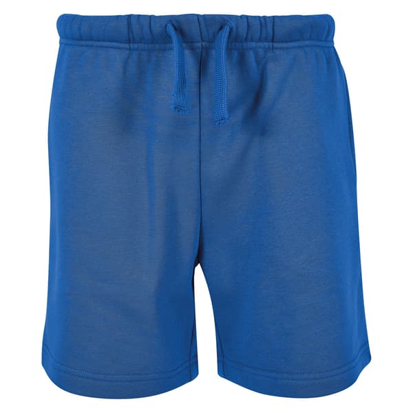 Build Your Brand Barn/Ungdom Basic Sweat Shorts 7-8 År Intense Blue 7-8 Years