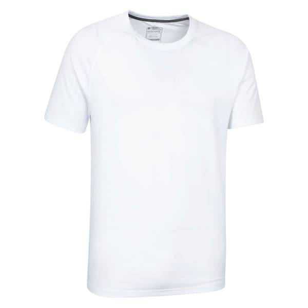 Mountain Warehouse Herr T-shirt Snabbtorkande L Vit White L