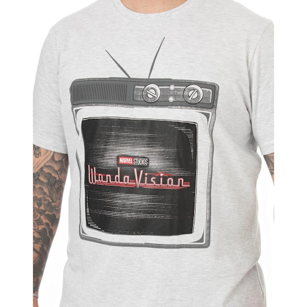 WandaVision Herr TV Pyjamas Set M Grå/Svart Grey/Black M