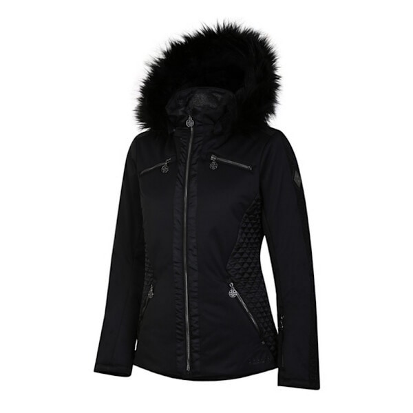 Dare 2B Dam/Kvinnor Julien Macdonald Supermacy Plain Skidjacka Black 14 UK
