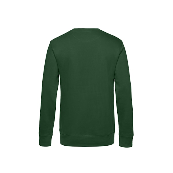 B&C Herr King Crew Neck Sweater XL Flaskgön Bottle Green XL