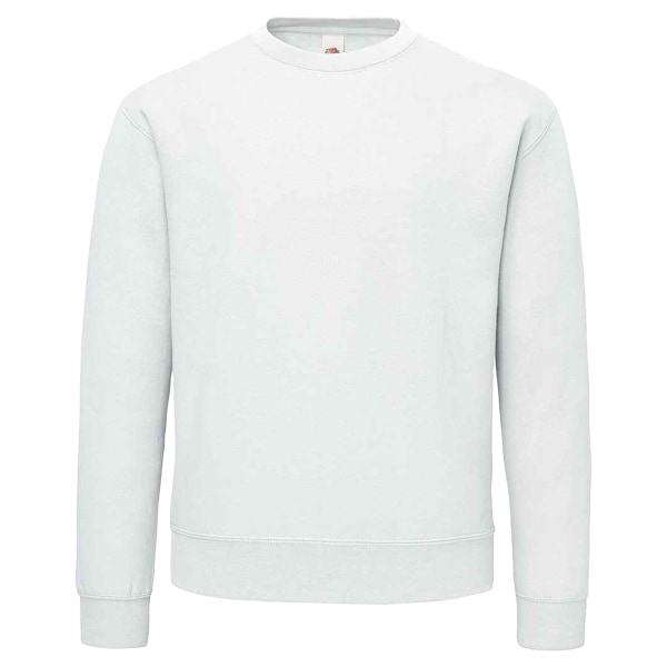 Fruit of the Loom Herr Supercotton Enfärgad Sweatshirt 4XL Vit White 4XL