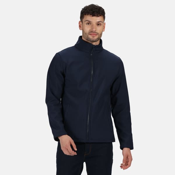Regatta Standout Herr Ablaze Tryckbar Soft Shell Jacka XL Marin Navy/Navy XL