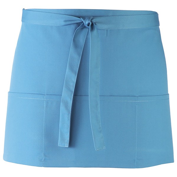 Premier Dam/Kvinnors Färger 3 Fickor Förkläde / Arbetskläder En Storlek Turquoise One Size