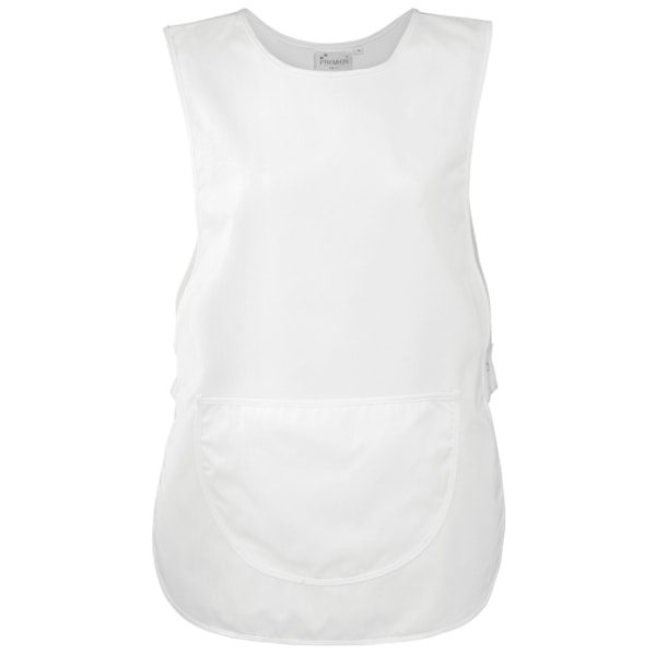 Premier Dam/Kvinnors Fick Tabard / Arbetskläder (2-pack) L Vit White L