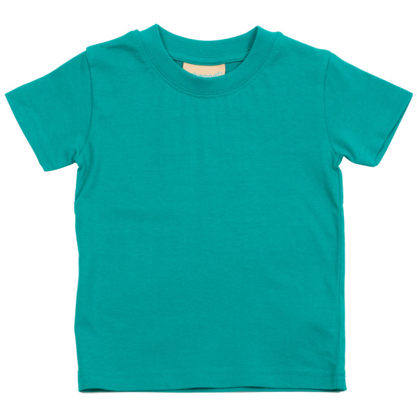 Larkwood Baby/Childrens Crew Neck T-Shirt / Skolkläder 6-12 Jad Jade 6-12