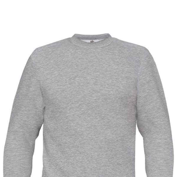 B&C Unisex Set-in Sweatshirt M Heather Grey Heather Grey M