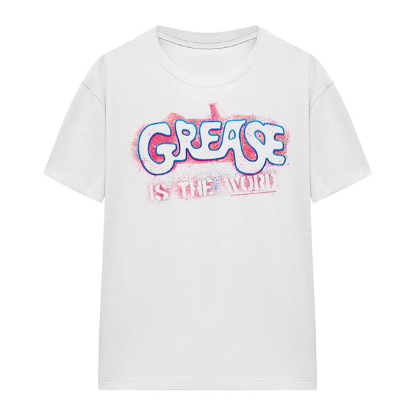 Grease Unisex Vuxen Grease Is The Word T-Shirt M Vit White M