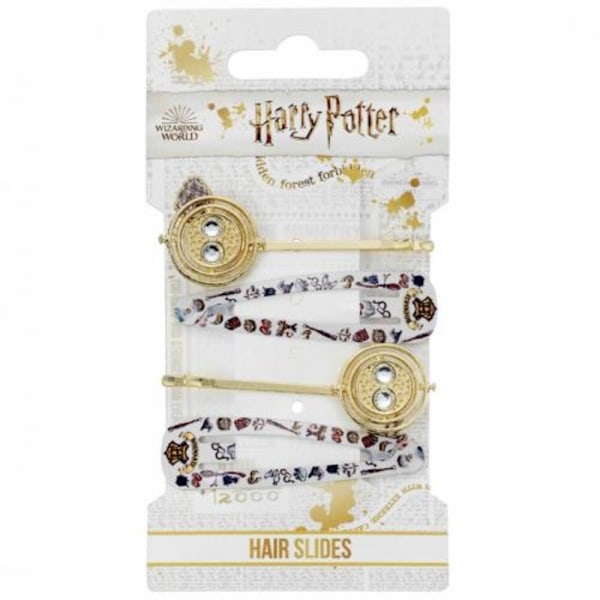 Harry Potter Time Turner hårklämmor (4-pack) One Size Multi Multicoloured One Size