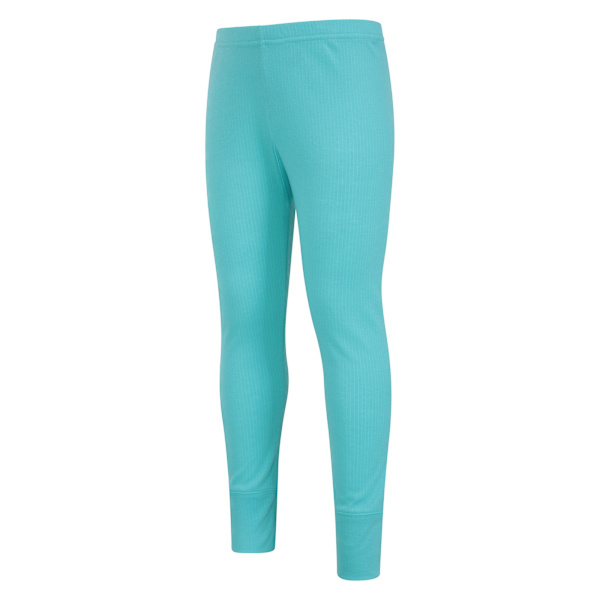 Mountain Warehouse Talus Termiska Byxor för Barn 7-8 År Teal 7-8 Years