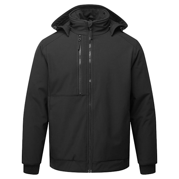 Portwest Unisex Vuxen Vadderad 2 Lagers Softshell Jacka XL Svart Black XL