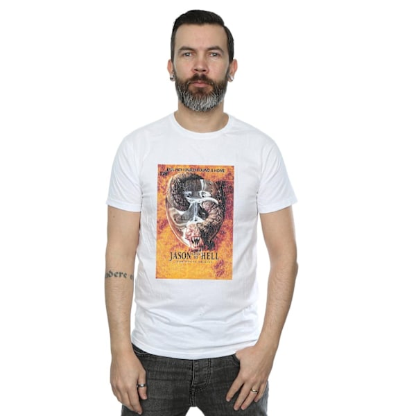 Fredagen den 13:e herr Jason går till helvetet T-shirt 4XL vit White 4XL
