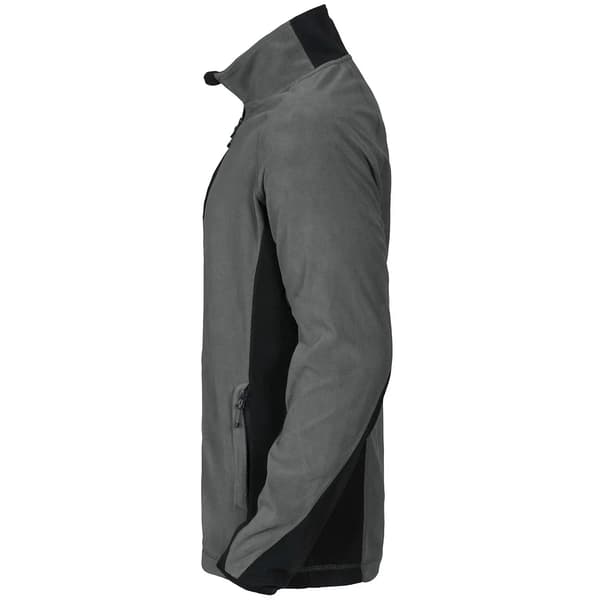 Projob Herr Prio Microfleece Raglan Fleecejacka 3XL Grå Grey 3XL