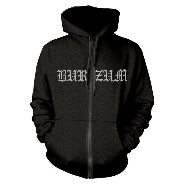 Burzum Unisex Adult Aske Full Zip Hoodie L Svart Black L