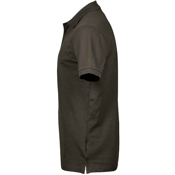 Tee Jays Lyxig Stretch Pikétröja för Män Mörk Oliv Dark Olive M