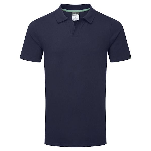 Portwest Ekologisk Återvinningsbar Pikétröja Herr XL Navy Navy XL