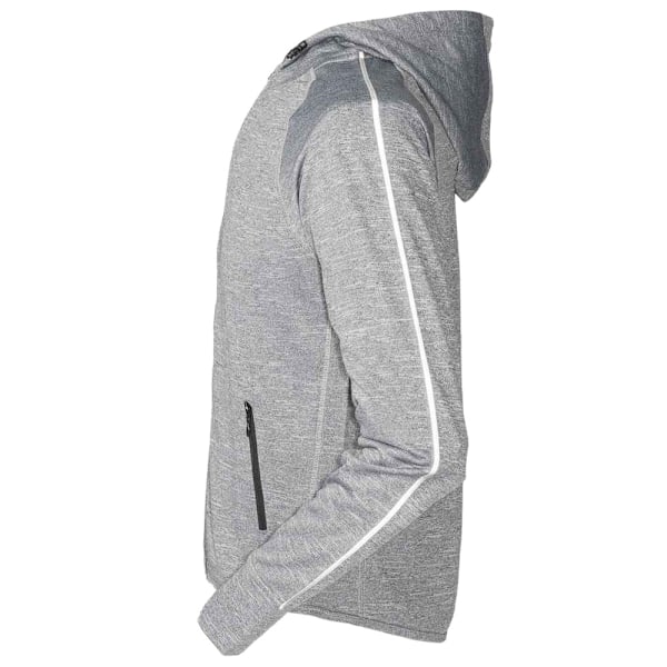 Tombo Dam/Dam Lightweight Running Hoodie XXL Grey Marl Grey Marl XXL