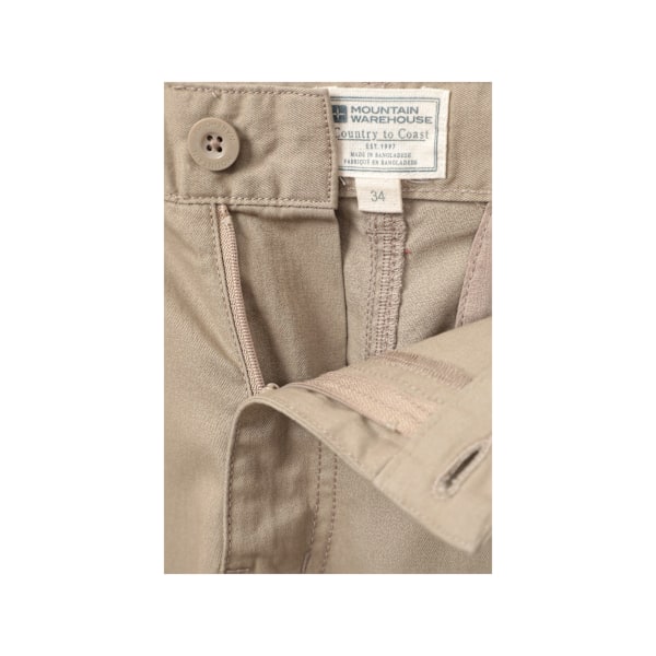 Mountain Warehouse Mens Lakeside Cargo Shorts 32R Beige Beige 32R