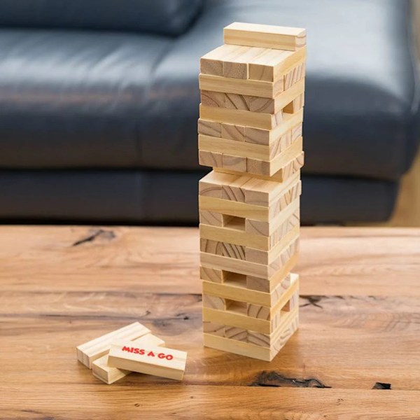 Toyrific Stapelbara block i en storlek naturliga Natural One Size