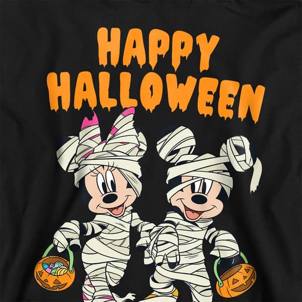Disney Barn/Barn Mickey Mouse & Minnie Mouse Zombie Hallow Black 5-6 Years
