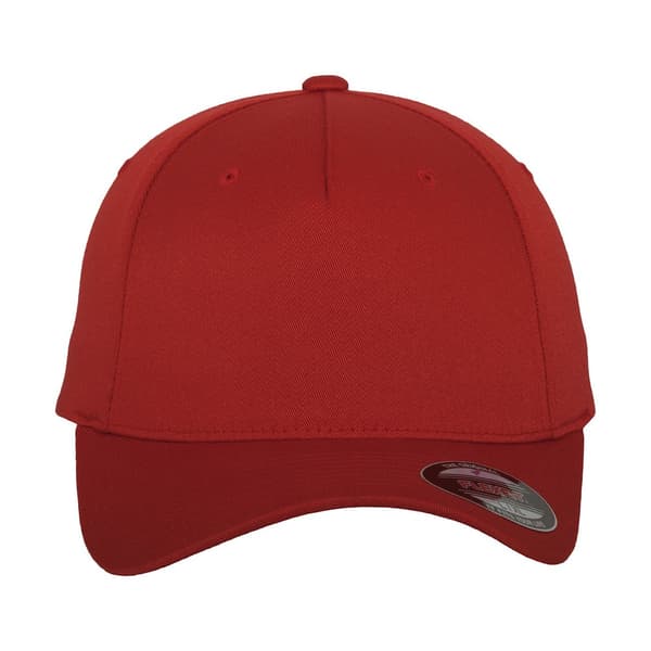 Flexfit Unisex Vuxen 5-Panel Keps One Size Röd Red One Size