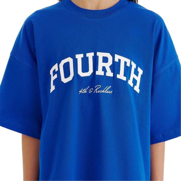 4th & Reckless Dam/Dam Regular T-shirt 14 UK Blå Blue 14 UK