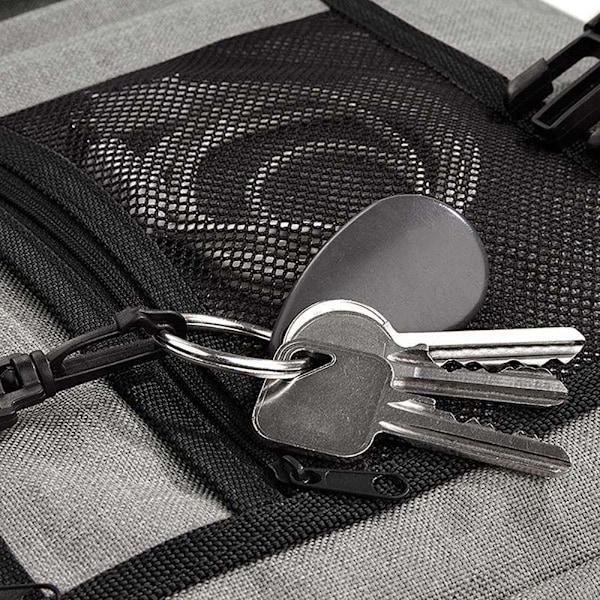 BagBase Tvåfärgad Digital Messenger Bag (Upp till 15,6 tums bärbar datorfack) Grey Marl One Size