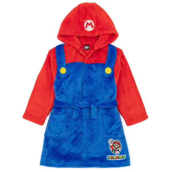 Super Mario Barn/Barn Morgonrock 5-6 år Röd/ Red/Blue 5-6 Years
