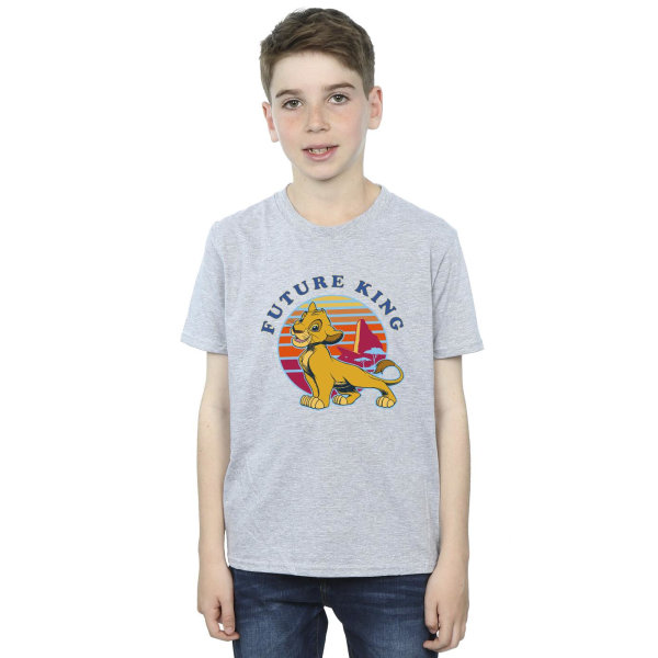 Disney Boys Lejonkungen Future King T-shirt 12-13 år Sport Sports Grey 12-13 Years