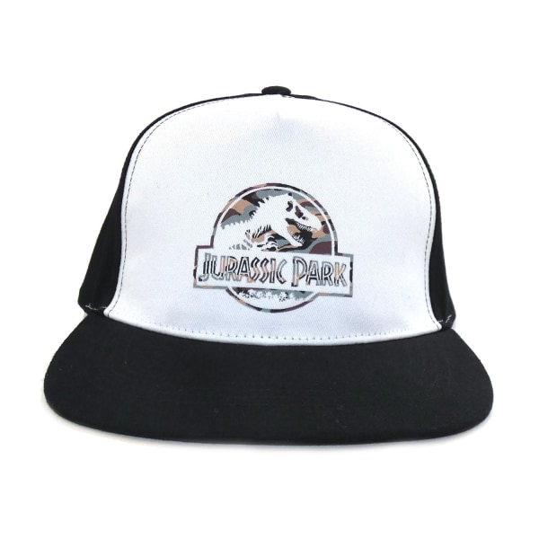 Jurassic Park Logo Snapback Cap One Size Vit White One Size
