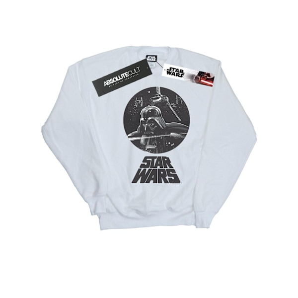 Star Wars Darth Vader byst sweatshirt för män M vit White M