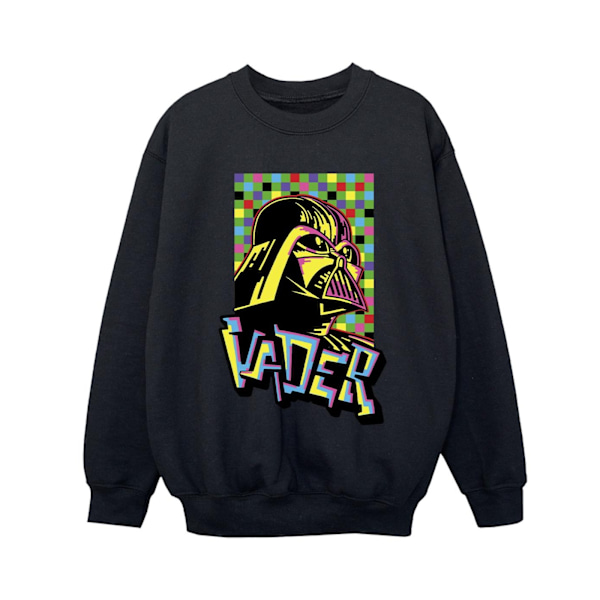 Star Wars Boys Vader Graffiti Pop Art Sweatshirt 3-4 år Svart Black 3-4 Years