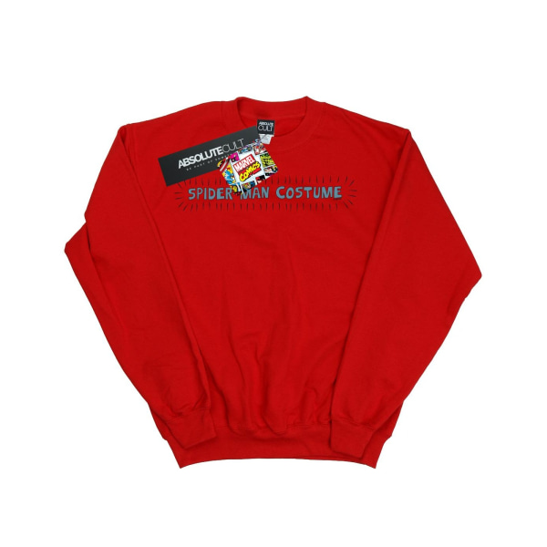 Marvel Dam/Dam Spider-Man Costume Sweatshirt S Röd Red S